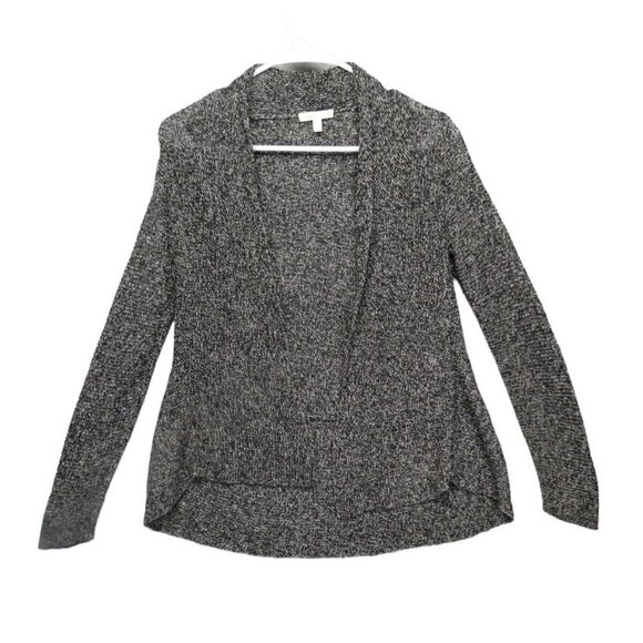 Eileen Fisher LINEN Cardigan Size XS Open Sweater Knit Brown - Picture 1 of 9